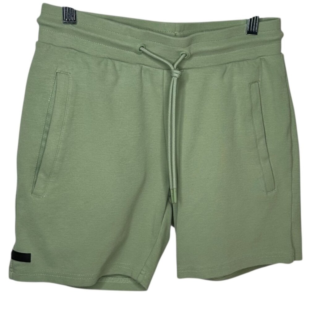 Alphalete Gym Athleisure Workout Sweat Sage Shorts Sage Size XS